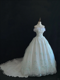 Fairy Strapless A-Line Tulle Embroidery Birthday Ball Gowns Quinceanera Dresses, HZ0319
