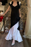 Minimalist Prom Dress V-neck Mermiad Gala Dress Formal Dress Evening Dress HZ0319