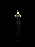Sexy Prom Dress Black Crew Neck Fitted Beading Cocktail Dress Evening Dress Wedding Guest Dress HZ0319