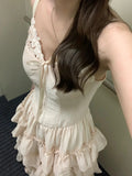 Beauty Prom Dress Spaghetti Straps Tiered Gala Evening Gown Dress Birthday Party Outfits HZ0319