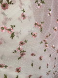Fashion Prom Dress V-neck Pink Floral Gala Evening Gown Dress Birthday Party Outfits HZ0319