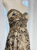 Stunning Prom Dress Sweetheart Print Cocktail Outfits Evening Dress Gala Gown HZ0319