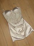 Sexy Homecoming Dress Strapless Pleated Beading Short Prom Dress Back to School Outfits Birthday Party Dress HZ0319