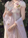 Charming Imperial Prom Dress Crew Neck Pleated Print Gala Gown Evening Dress Party Outfits HZ0319