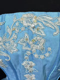 Beauty A Line Prom Dress Light Blue Spaghetti Straps Ruffle Formal Gown Evening Dress 18th Outfits HZ0319