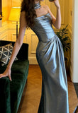 Elegant Prom Dress Strapless Beading Pleated Gala Gown Evening Dress Formal Outfits HZ0319