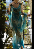 90s Charming Prom Dress Spaghetti Straps Applique Gala Gown Evening Dress Birthday Party Outfits HZ0319