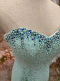Beauty Prom Dress Sweetheart Mermaid Gala Gown Evening Dress Birthday Party Outfits HZ0319