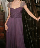 Gorgeous Prom Dress Square Neck Pleated Gala Gown Evening Dress Graduation Dress HZ0319