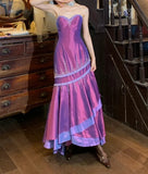Charming Prom Dress Sweetheart Pleated Mermaid Gala Gown Fomal Evening Dress Graduation Dress HZ0319