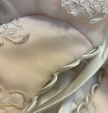 Light Pink Strapless A-Line Tulle Quinceanera Dress Birthday Ball Gown Wedding Dress, HZ0319