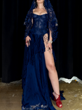 Sexy Burgundy Off Shoulder Sheath Split Long Party Dress Birthday Outfits, HZ0319