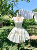 Cute Straps Square Neckline Pleated Short Prom Dress Homecoming Dress Quinceanera Dress HZ0319