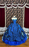 Pretty Sweetheart Neck Pleated Tiered Ball Gown Cocktail Dress Sweet 16 Evening Dress Prom Dress HZ0319