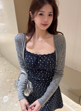 Cute A Line Stpaghetti Straps Lace Floral Summer Seaside Dress Women Date Dress HZ0319