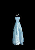 Elegant A Line Strapless Lace up Prom Dress Evening Dress Cocktail Dress Bridesmaid Dress HZ0319