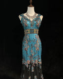 Gorgeous Sweetheart Neckline Embroidered Sequins Prom Dress Evening Dress Party Dress HZ0319