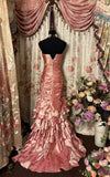 Stunning Prom Dress Strapless Pleated Long Evening Dress Gala Dress Business Dinner Dress HZ0319