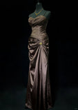Gorgeous Prom Dress Spaghetti Straps Pleated Evening Dress Prom Gown Gala Dress Business Dinner Dress HZ0319