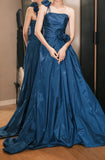 Elegant Prom Dress Strapless Pleated Prom Dress Evening Dress Gala Dress HZ0319