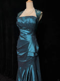 Elegant Prom Dress Backless Pleated Mermaid Prom Gown Evening Dress Gala Dress HZ0319