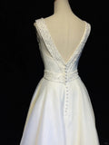 Charming Prom Dress A Line Crew Neck Beading Prom Gown Evening Dress Gala Dress HZ0319
