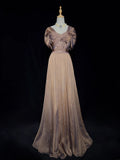 Elegant Prom Dress Spaghetti Straps Pleated Gala Dress Evening Dresses Prom Gown HZ0319