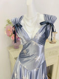 Beauty Homecoming A Line Dress V-neck Print Short Prom Dress Party Dress HZ0319
