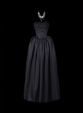 Elegant Prom Dress Strapless Appliques Pleated Evening Dress Prom Gown Gala Dress HZ0319