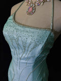Charming Prom Dress Halter Beading Mermaid Gala Dress Evening Dress HZ0319