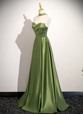 Elegant Prom Dress A Line Sweetheart Pleated Evening Dress Gala Dress HZ0319