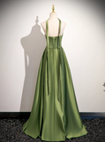 Elegant Prom Dress A Line Sweetheart Pleated Evening Dress Gala Dress HZ0319