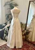 Elegant Prom Dress A Line V-neck Flower Evening Dress Gala Dress HZ0319