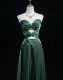 Stunning Prom Dress Dark Green A Line Sweetheart Evening Dress Gala Dress HZ0319