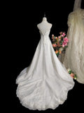 Pretty A Line Strapless Ruffle Wedding Dress HZ0319