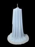 Beauty Mother of Bride Dress A Line Long Sleeve Pleated Mother of Bride Dress HZ0319