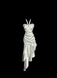 Beauty Prom Dress Halter Pleated Asymmetrical Hem Evening Dress Gala Dress Cocktail Dress HZ0319
