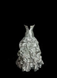 Stunning Prom Dress Silver Sweetheart Pleated Evening Dress Gala Dress HZ0319