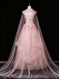 Shiny Prom Dress Sweetheart Tulle Floral Birthday Party Outfits Evening Ball Gown HZ0319