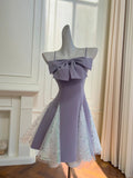 Beauty Homecoming Dress A Line Spaghetti Straps Pleated Short Prom Dress Birthday Party Outfits HZ0319