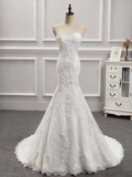 Beauty Wedding Dress Sweetheart Mermaid Wedding Dress HZ0319