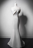 Elegant Wedding Dress Strapless Pleated Mermaid Wedding Dress HZ0319