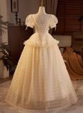New Arrival Wedding Dress V-neck Pleated Tulle Wedding Dress HZ0319