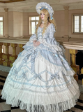 New Arrival Prom Dress Square Neck Lace Tiered Ball Gown Quinceanera Outfits Evening Dress HZ0319