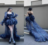 Sweet Homecoming Dress Off Shoulder Short Prom Dress Birthday Party Outfits Two Piece HZ0319