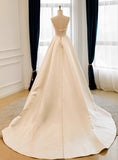 New Arrival Wedding Dress Spgahetti Straps Wedding Dress HZ0319