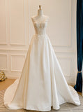 New Arrival Wedding Dress Spgahetti Straps Wedding Dress HZ0319