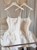 Minimalist Homecoming Dress Spaghetti Straps Short Prom Dress Cocktail Dress Birthday Party Dress HZ0319