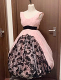 Cute Homecoming Dress Crew Neck Pleated Short Prom Dress Evening Dress Birthday Party Outfits HZ0319