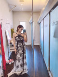 New Arrival Prom Dress Halter Gala Gown Birthday Party Dress Evening Dress HZ0319